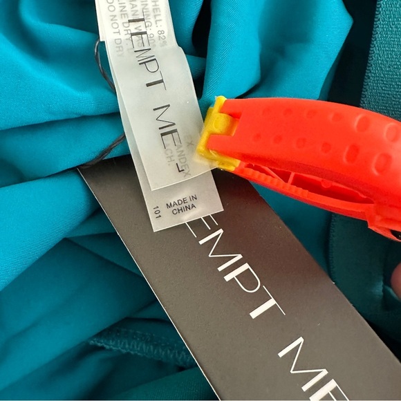 Tempt Me Strappy Blouson 2 Piece Tankini NWT Large - Picture 5 of 5